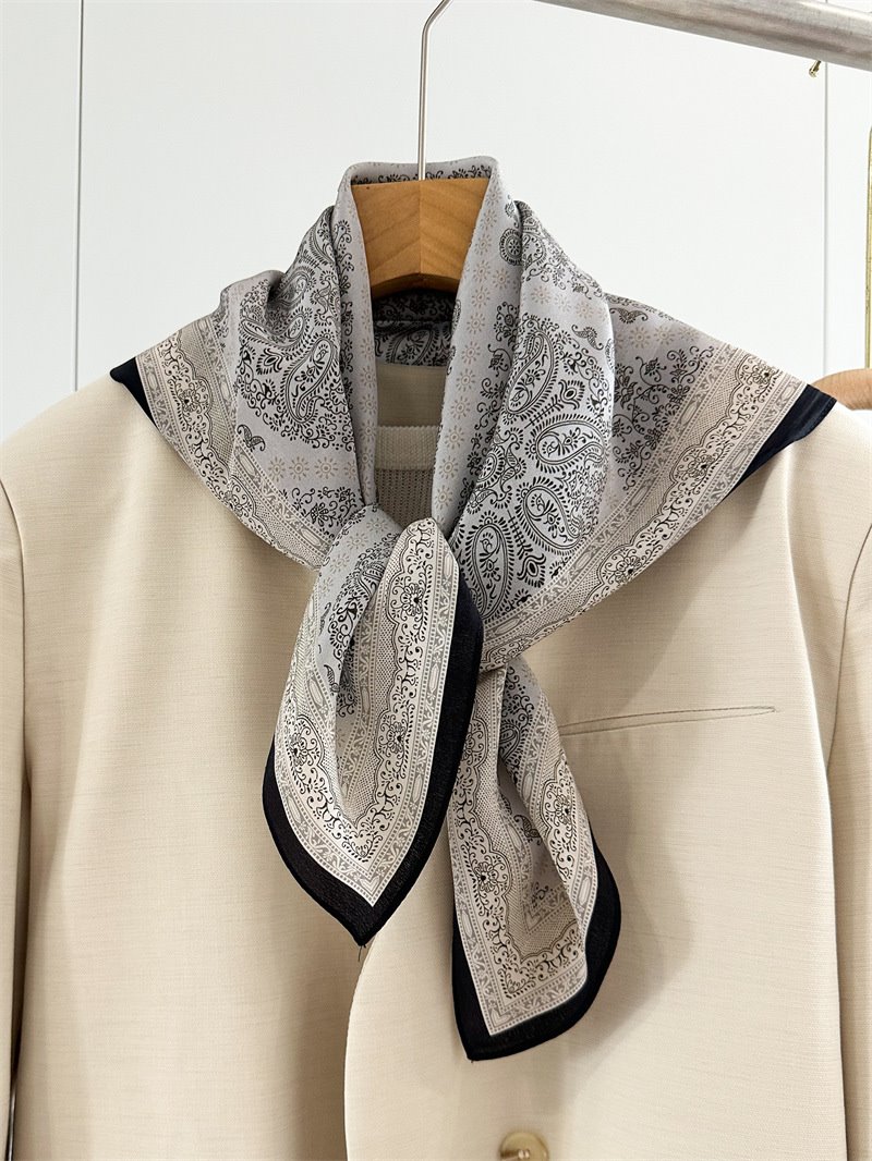Pure Silk Head Scarf
